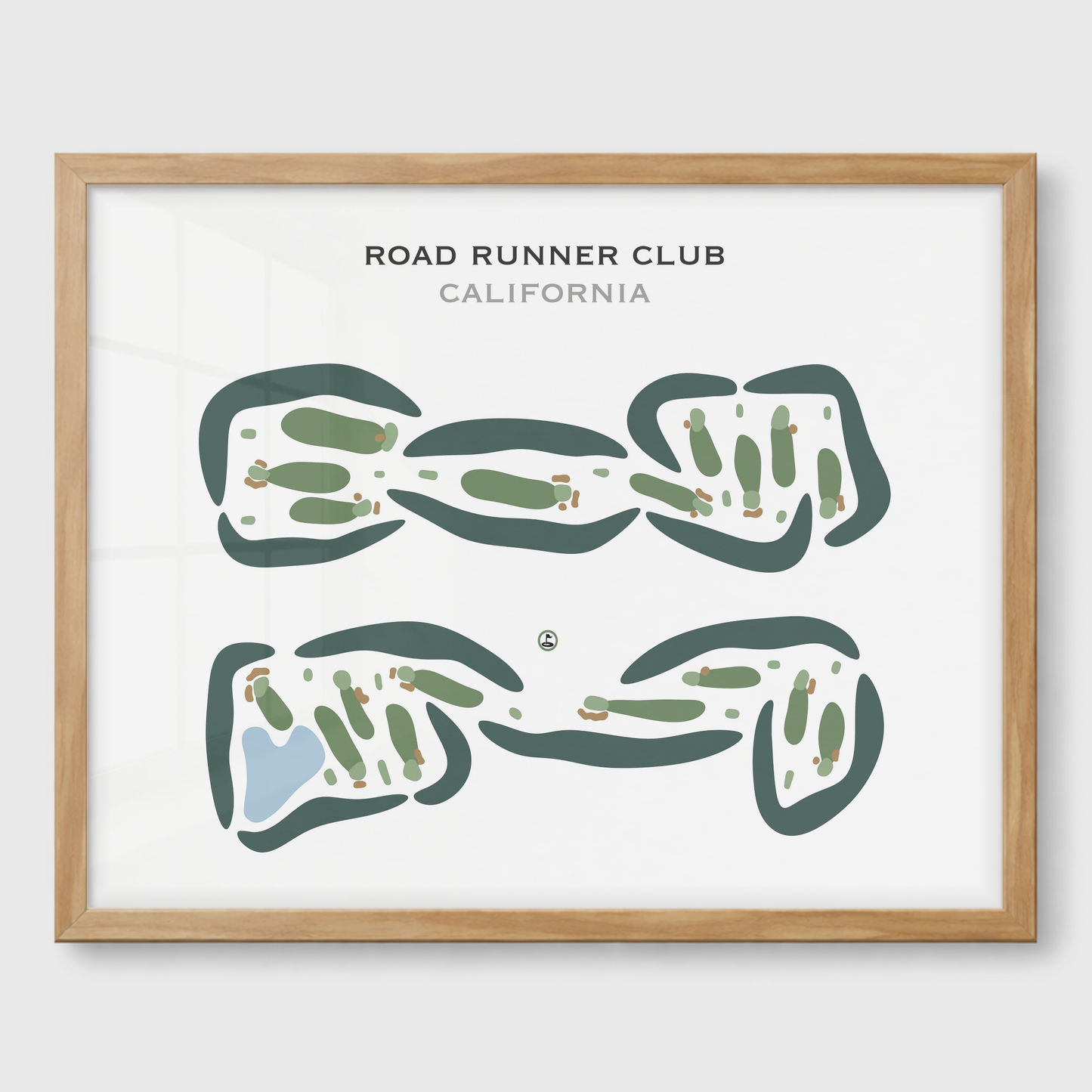 Road Runner Club, California - Printed Golf Courses