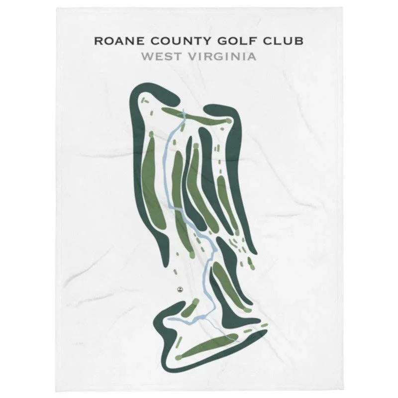 Roane County Golf Club, West Virginia - Printed Golf Course