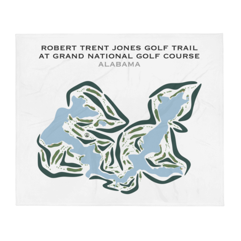 Robert Trent Jones Golf Trail at Grand National Golf Course, Alabama - Printed Golf Courses