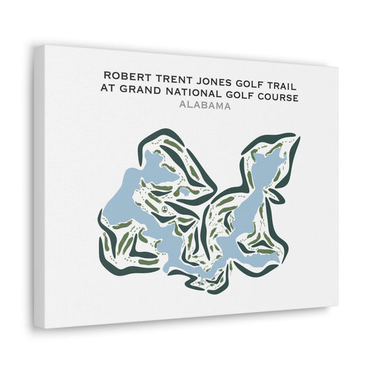 Robert Trent Jones Golf Trail at Grand National Golf Course, Alabama - Printed Golf Courses