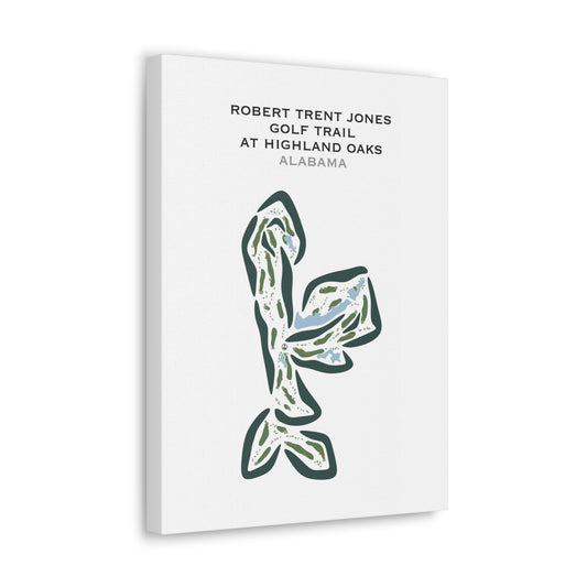 Robert Trent Jones Golf Trail at Highland Oaks, Alabama - Printed Golf Courses