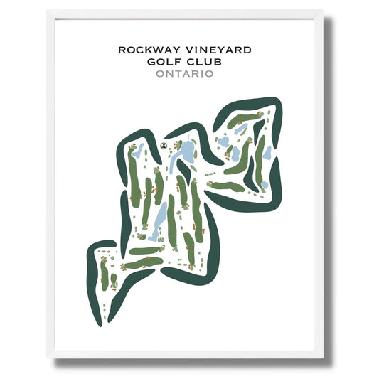Rockway Vineyards Golf Club, Ontario, Canada - Printed Golf Courses
