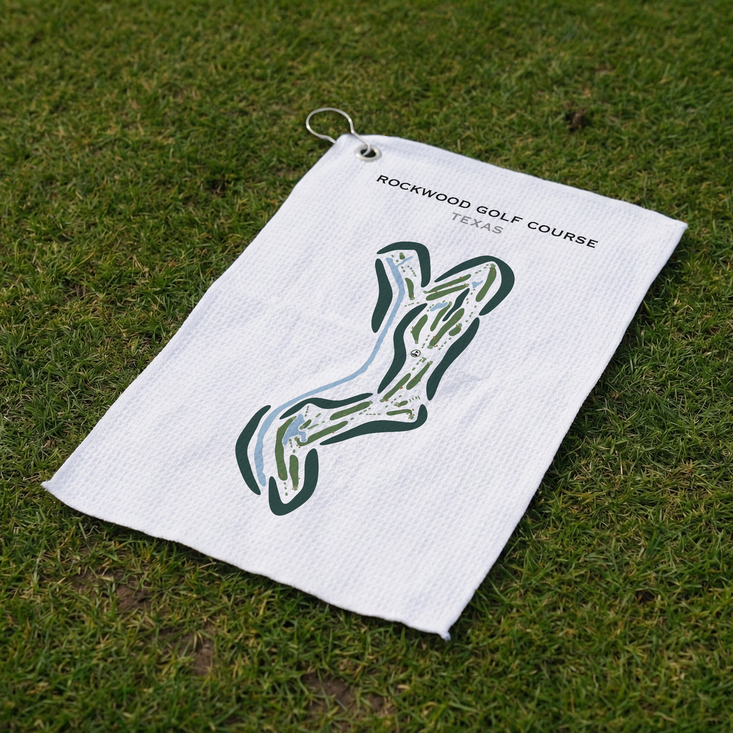 Rockwood Golf Course, Texas - Printed Golf Courses