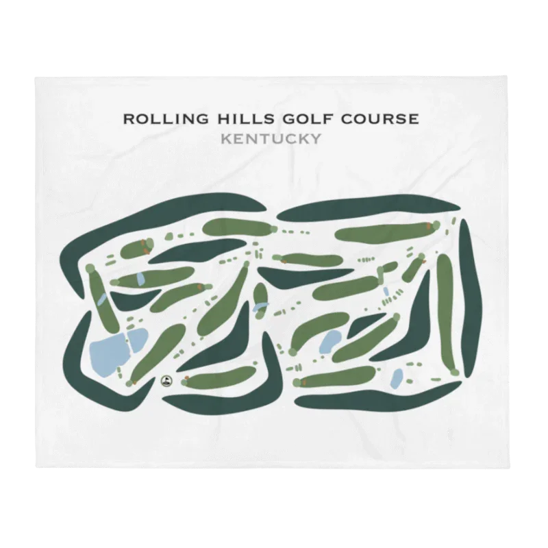 Rolling Hills Golf Course, Kentucky - Printed Golf Courses