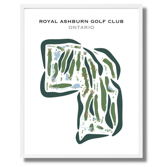 Royal Ashburn Golf Club, Ontario - Printed Golf Courses