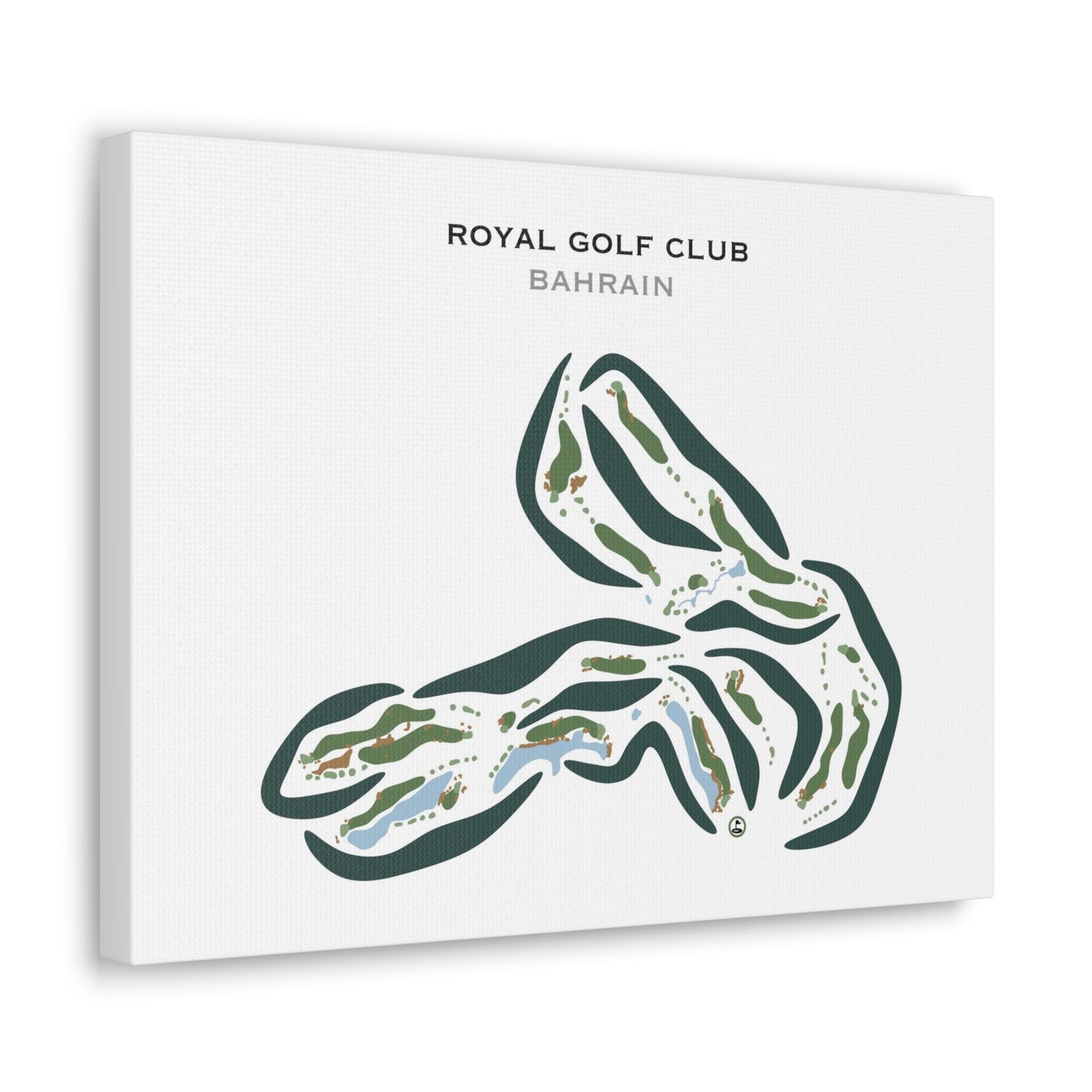 Royal Golf Club, Bahrain - Printed Golf Courses