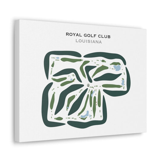 Royal Golf Club, Louisiana - Printed Golf Courses
