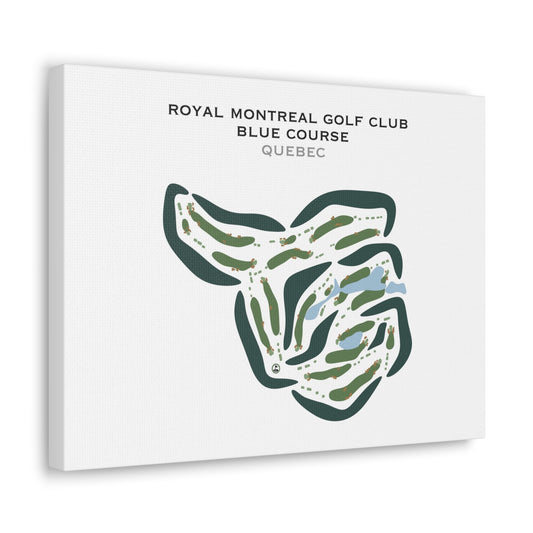 Royal Montreal Golf Club, Blue Course, Quebec, Canada - Printed Golf Courses