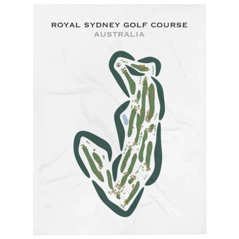 Royal Sydney Golf Course, Australia - Printed Golf Courses