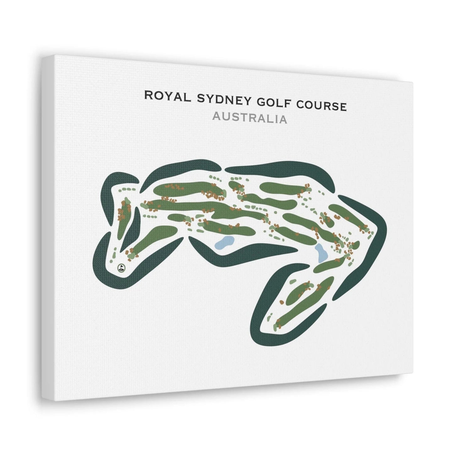 Royal Sydney Golf Course, Australia - Printed Golf Courses