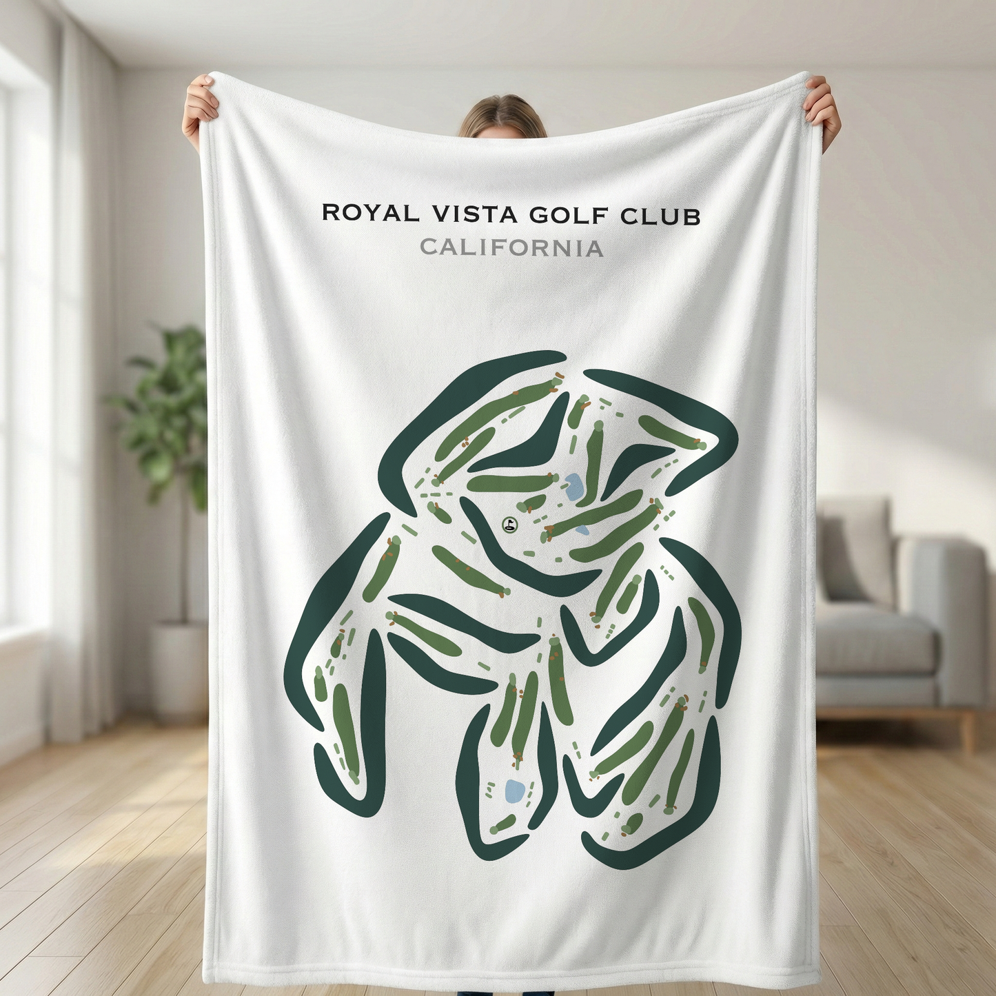 Royal Vista Golf Club, California - Printed Golf Courses