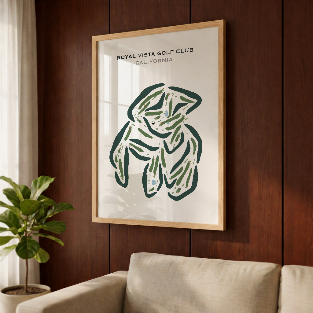 Royal Vista Golf Club, California - Printed Golf Courses