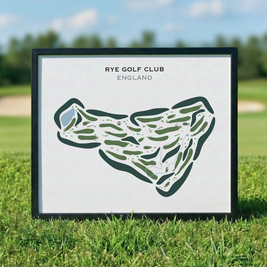 Rye Golf Club, England - Printed Golf Courses