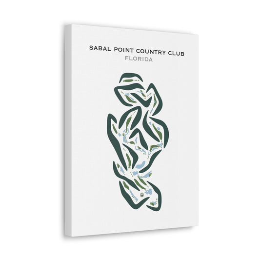 Sabal Point Country Club, Florida - Printed Golf Courses