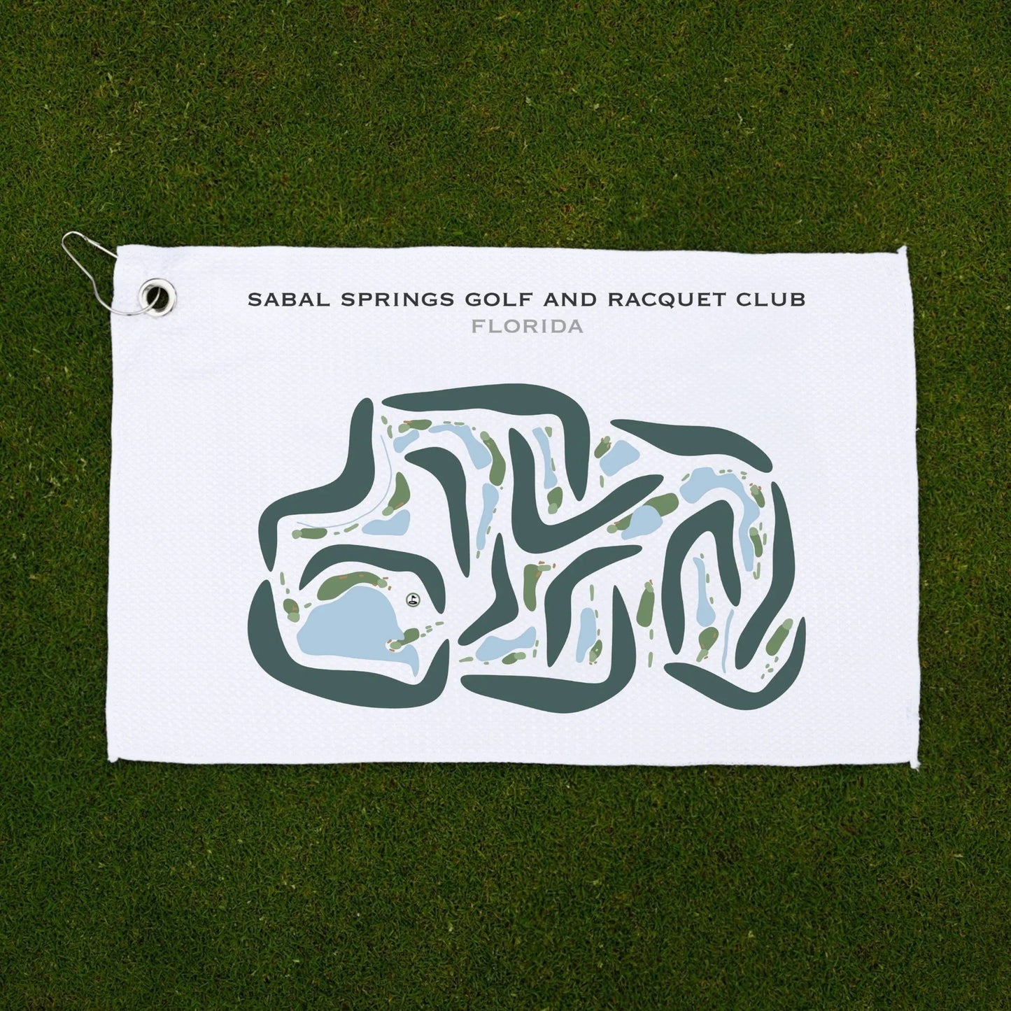 Sabal Springs Golf & Racquet Club, Florida - Printed Golf Courses