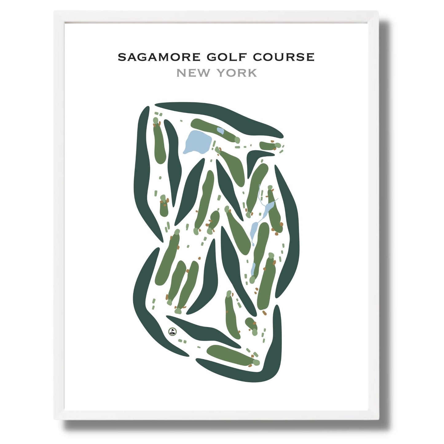 Sagamore Golf Course, New York - Printed Golf Courses