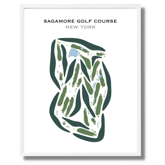 Sagamore Golf Course, New York - Printed Golf Courses