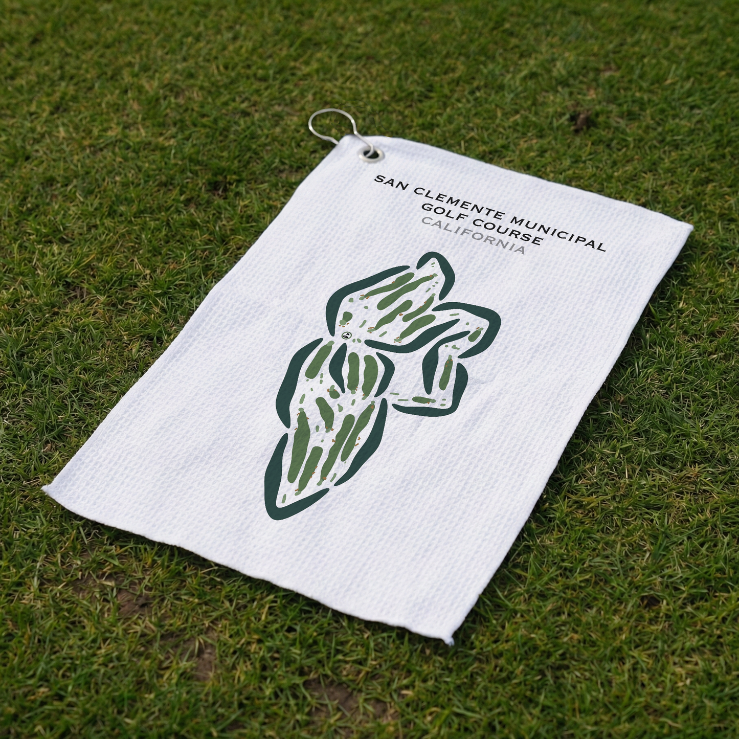 San Clemente Municipal Golf Course, California - Printed Golf Courses