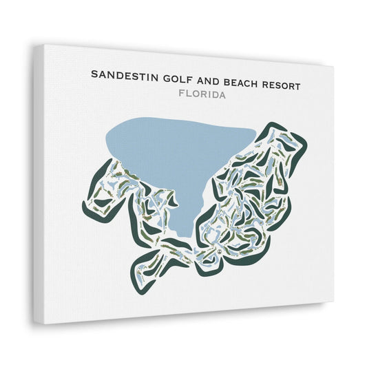 Sandestin Golf and Beach Resort, Florida - Printed Golf Courses
