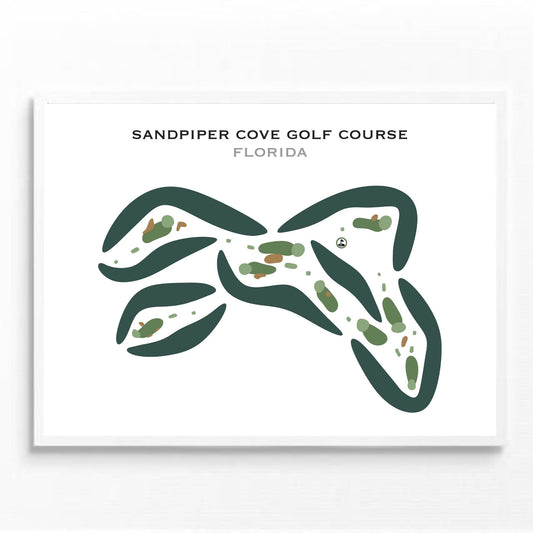 Sandpiper Cove Golf Course, Florida - Printed Golf Courses