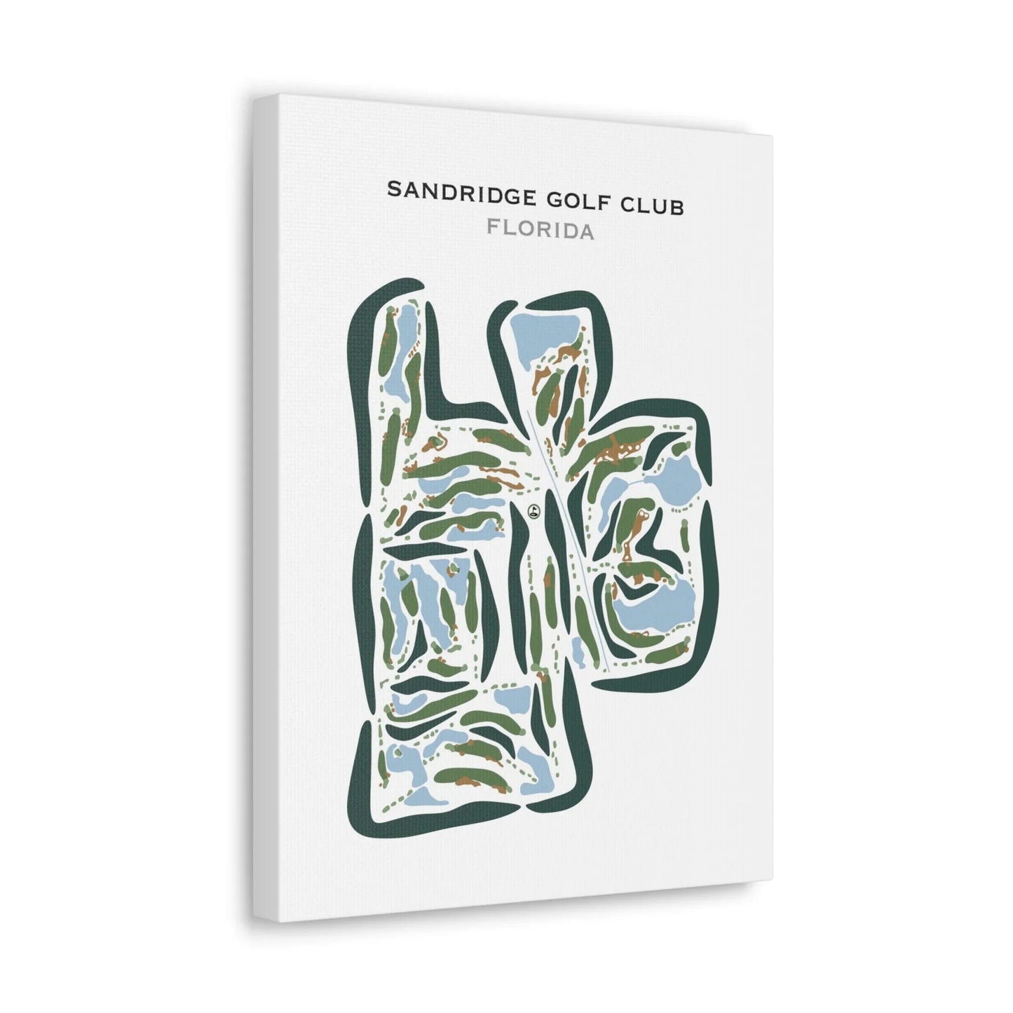 Sandridge Golf Club, Florida - Printed Golf Courses