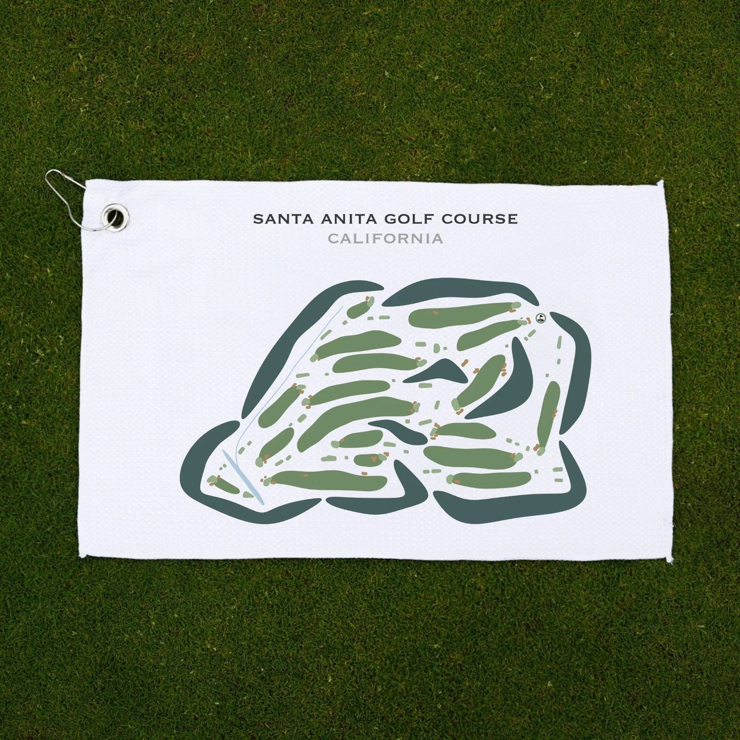 Santa Anita Golf Course, California - Printed Golf Courses