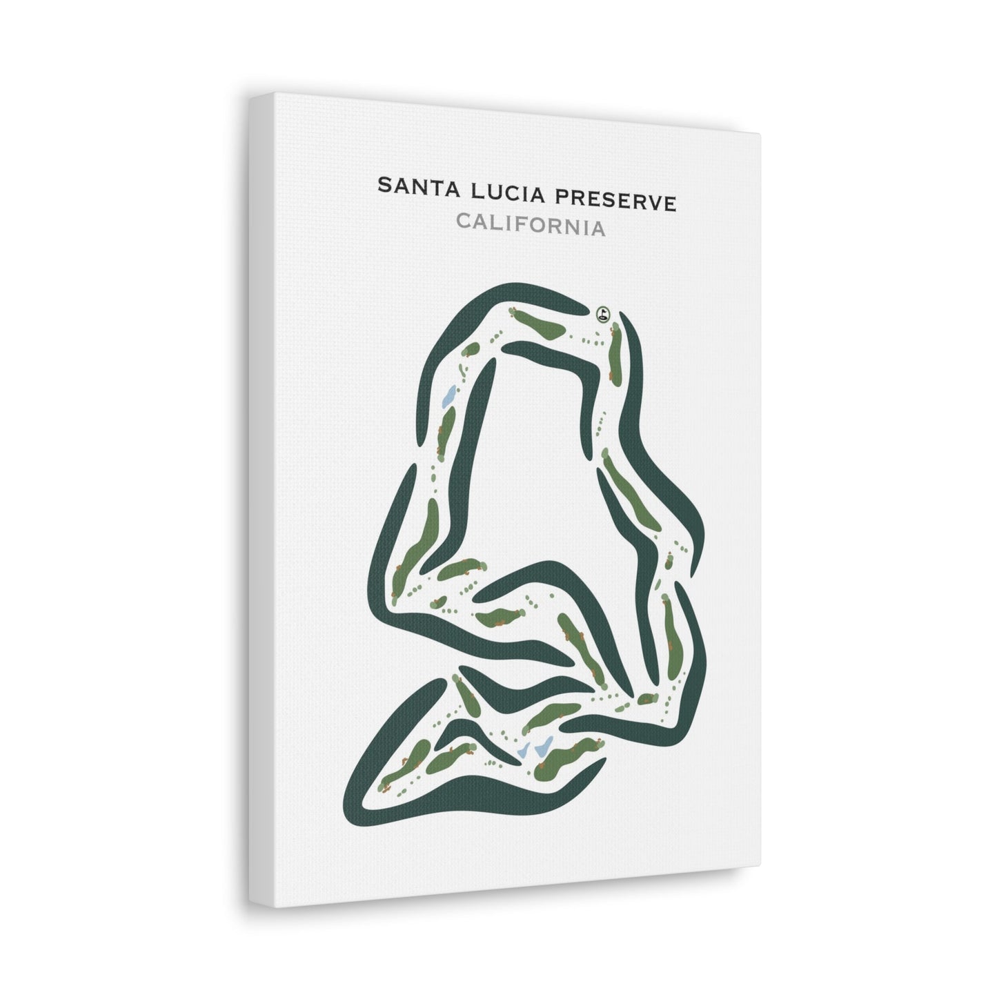 Santa Lucia Preserve, California - Printed Golf Courses