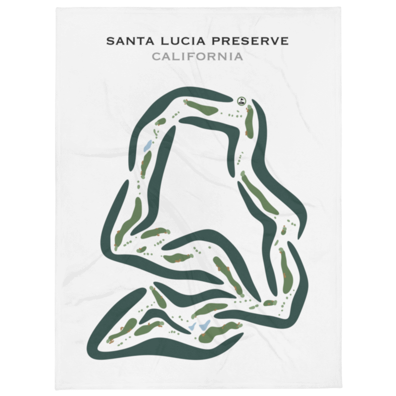 Santa Lucia Preserve, California - Printed Golf Courses