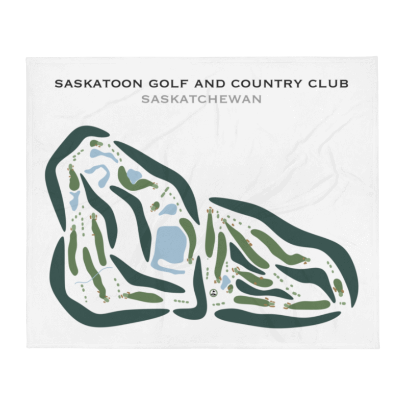 Saskatoon Golf and Country Club, Saskatchewan - Printed Golf Courses