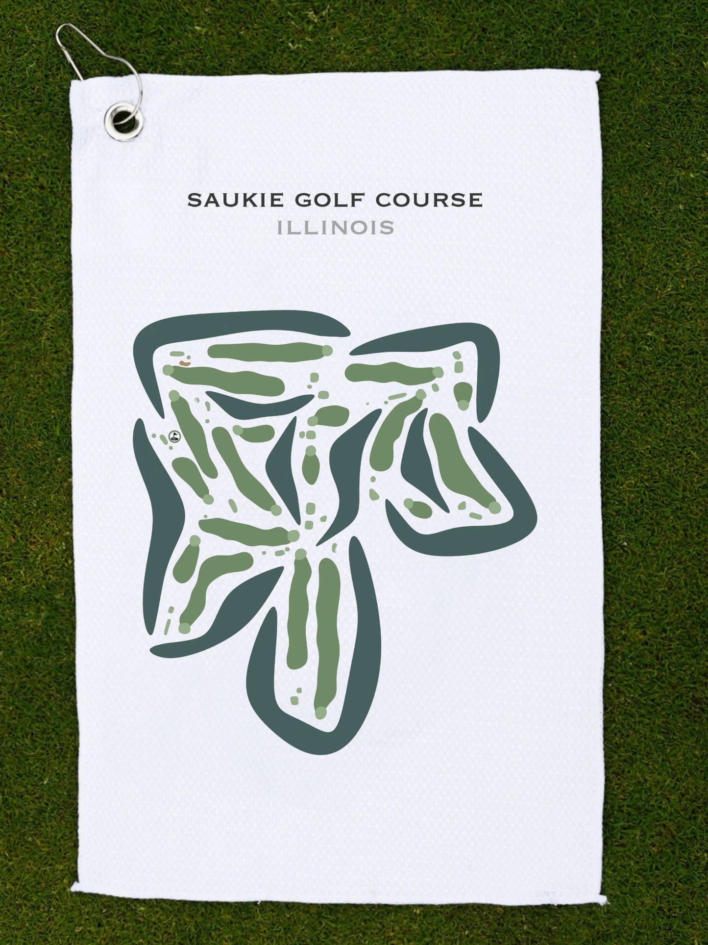 Saukie Golf Course, Illinois - Printed Golf Courses