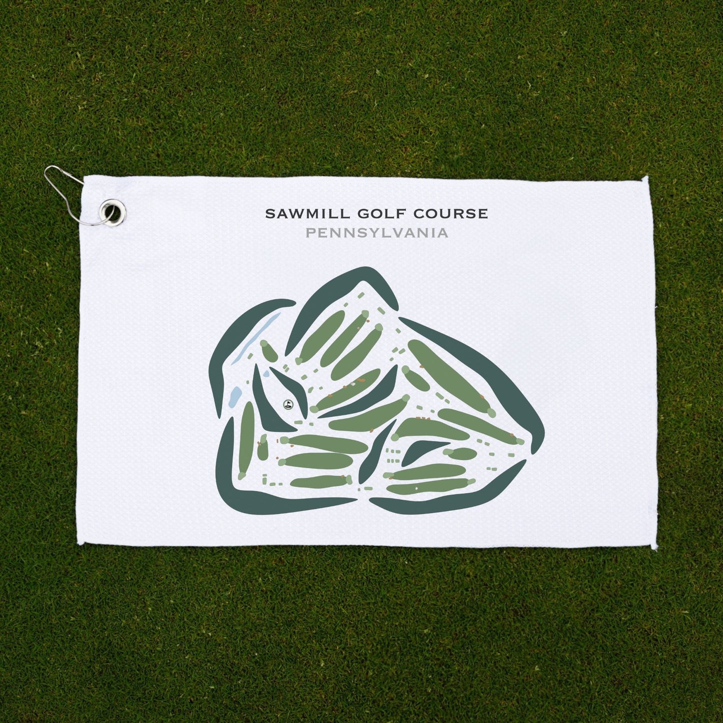 Sawmill Golf Course, Pennsylvania - Printed Golf Courses