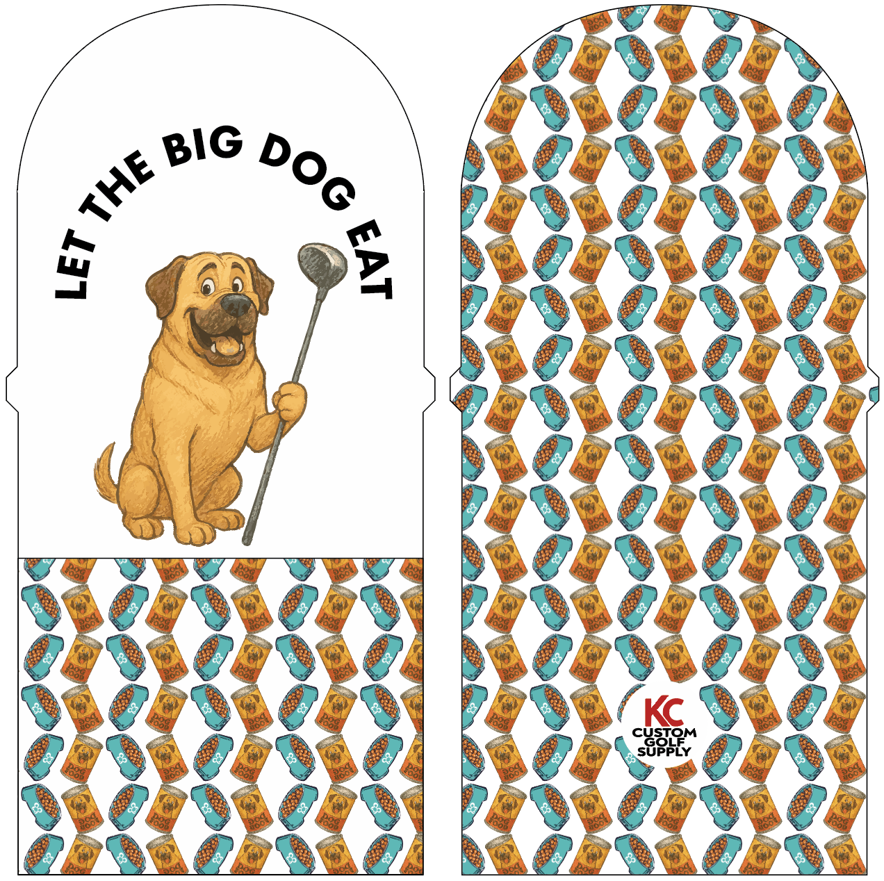 Let the Big Dog Eat Headcover