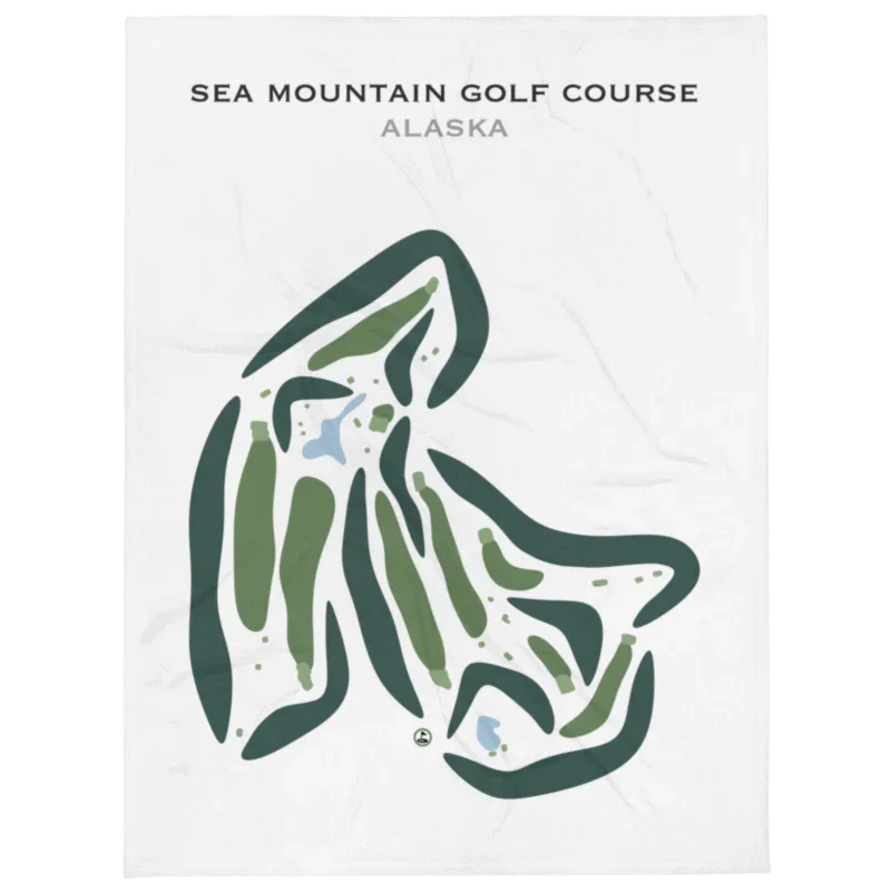 Sea Mountain Golf Course, Alaska - Printed Golf Courses