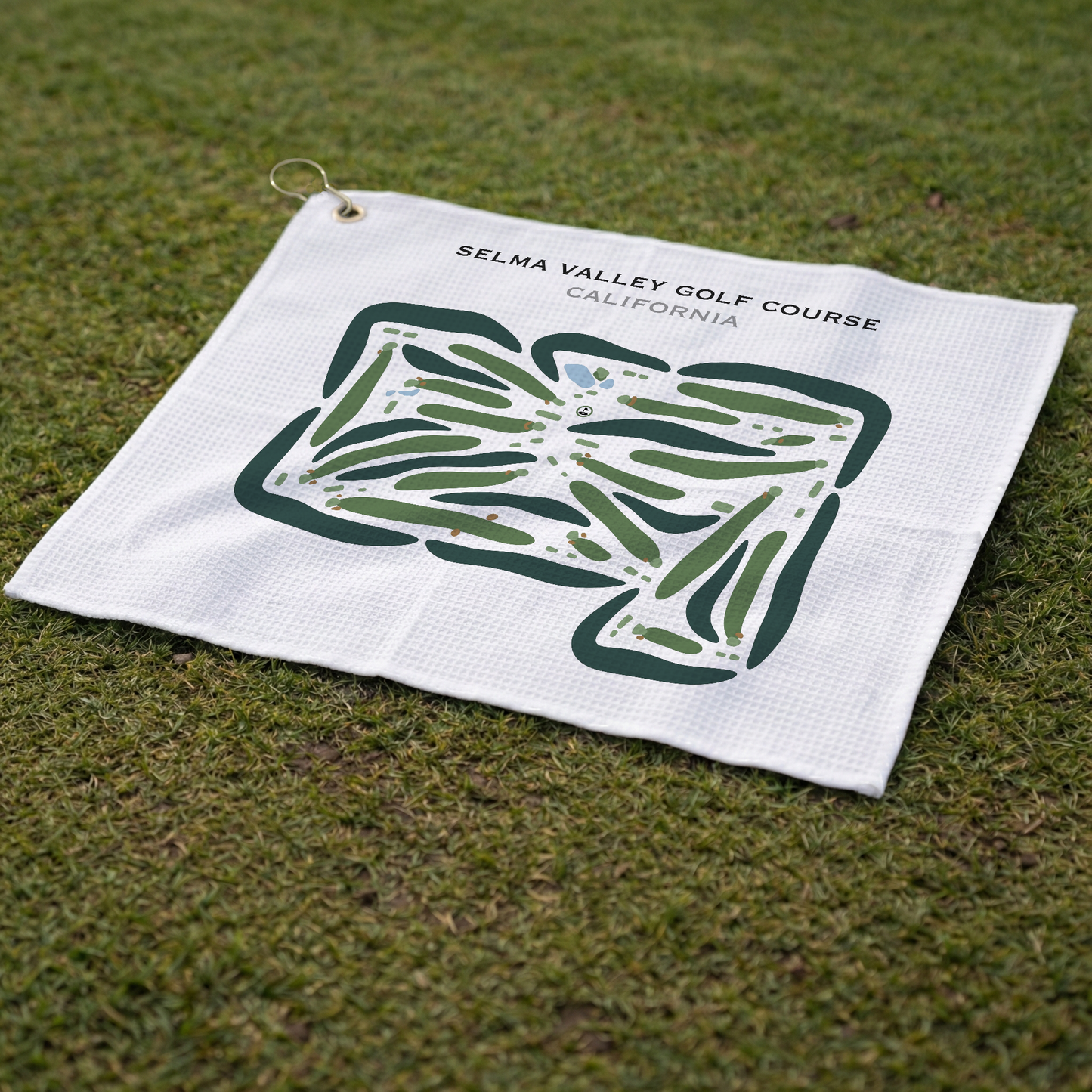 Selma Valley Golf Course, California - Printed Golf Courses