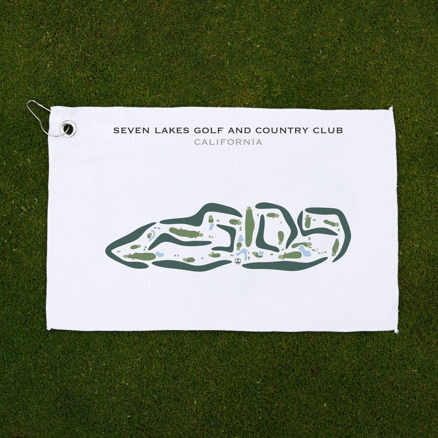 Seven Lakes Golf & Country Club, California - Printed Golf Courses
