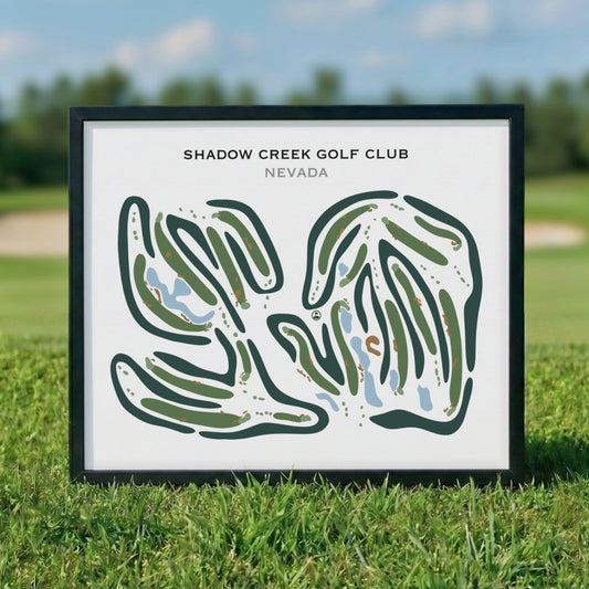 Shadow Creek Golf Course, Nevada - Printed Golf Courses