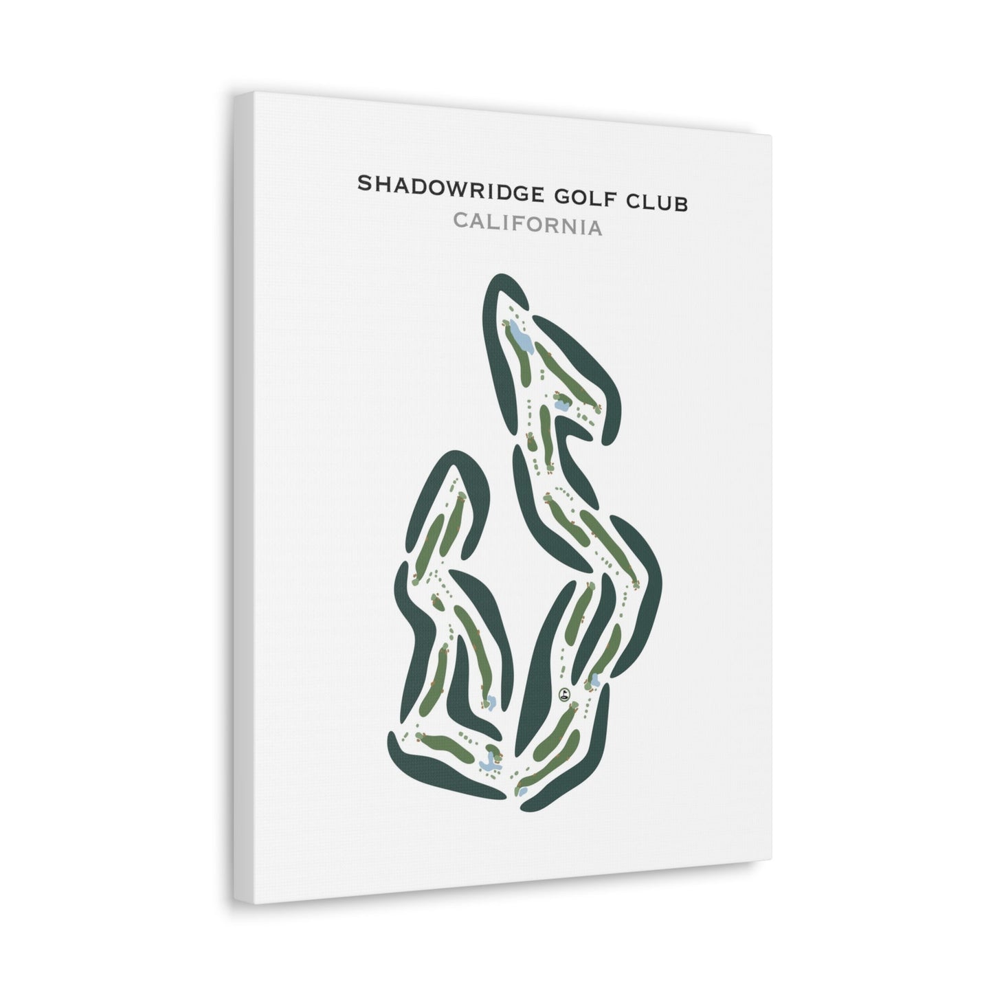 Shadowridge Golf Club, California - Printed Golf Courses