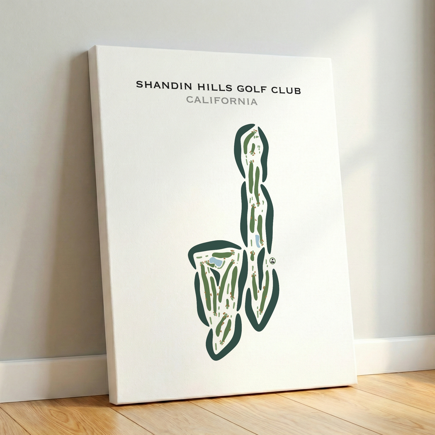 Shandin Hills Golf Club, California - Printed Golf Courses
