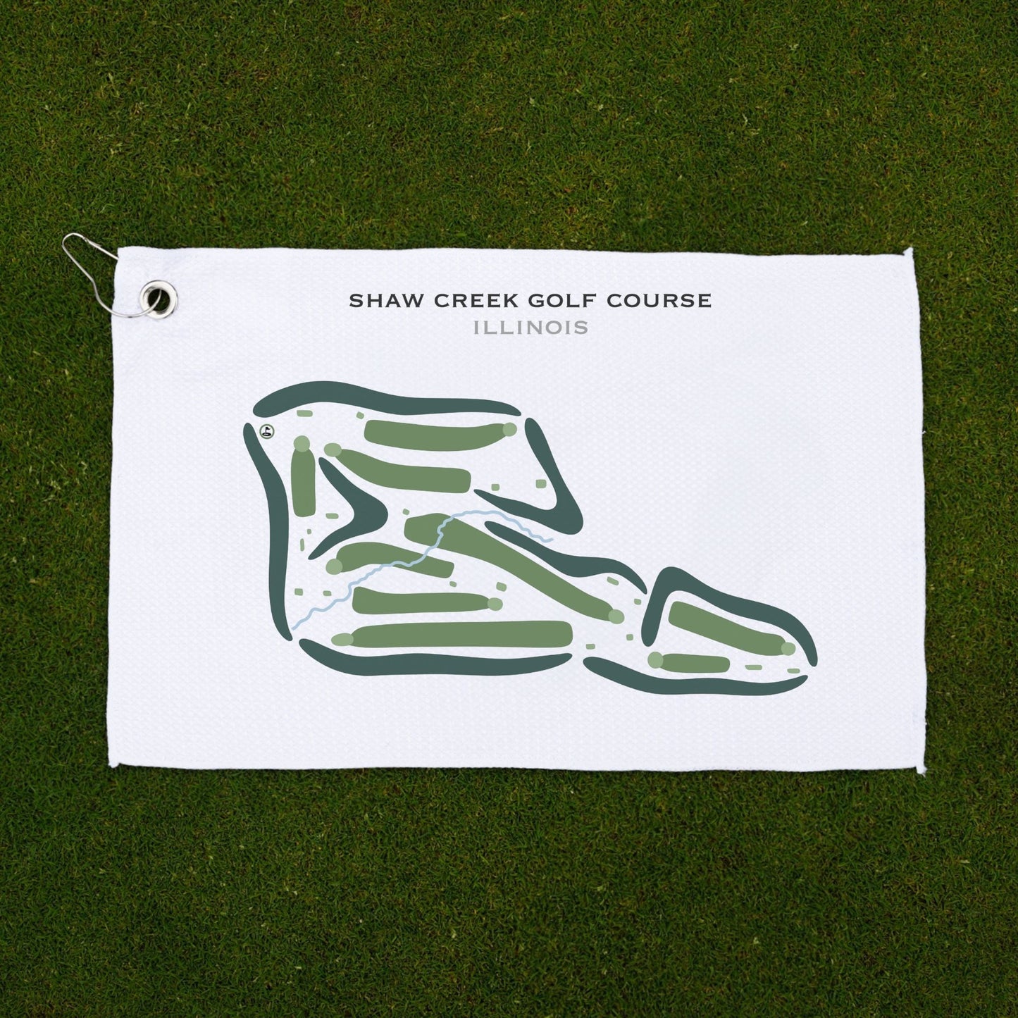 Shaw Creek Golf Course, Illinois - Printed Golf Courses