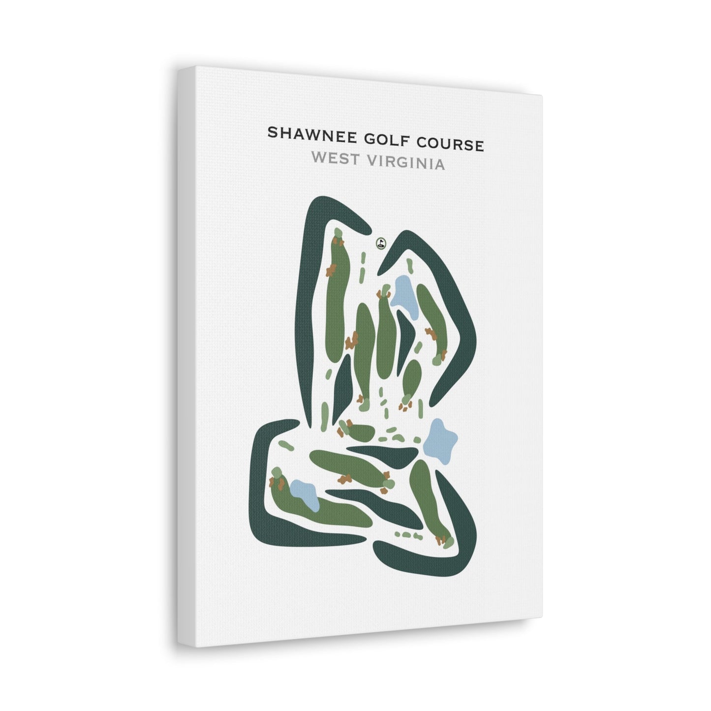 Shawnee Golf Course, West Virginia - Printed Golf Courses