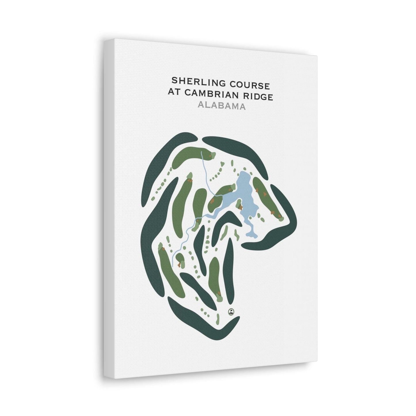 Sherling Course at Cambrian Ridge, Alabama  - Printed Golf Courses