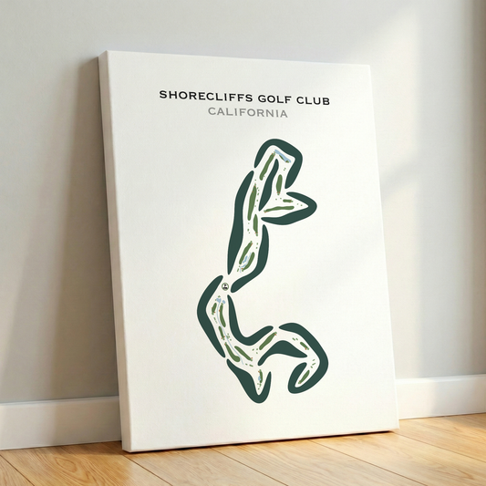 Shorecliffs Golf Club, California - Printed Golf Courses