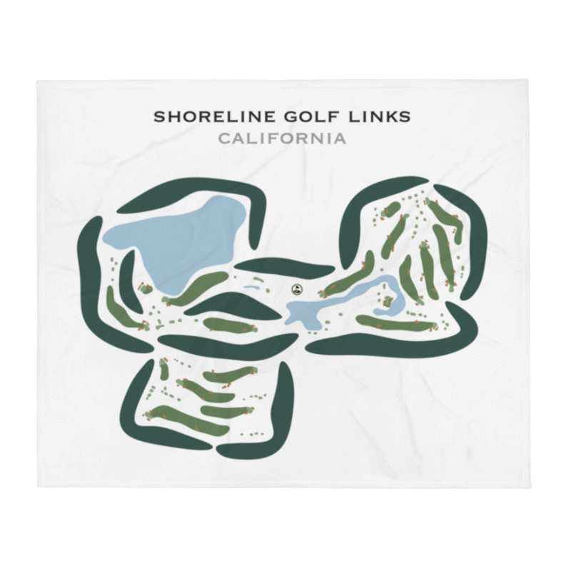 Shoreline Golf Links, California - Printed Golf Courses