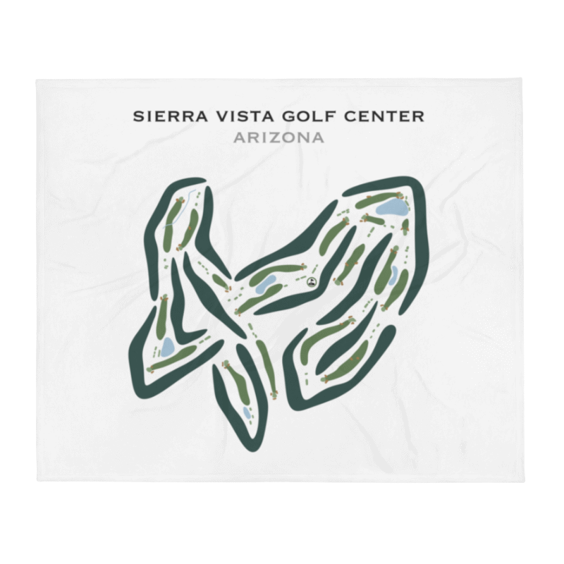 Sierra Vista Golf Center, Arizona - Printed Golf Courses