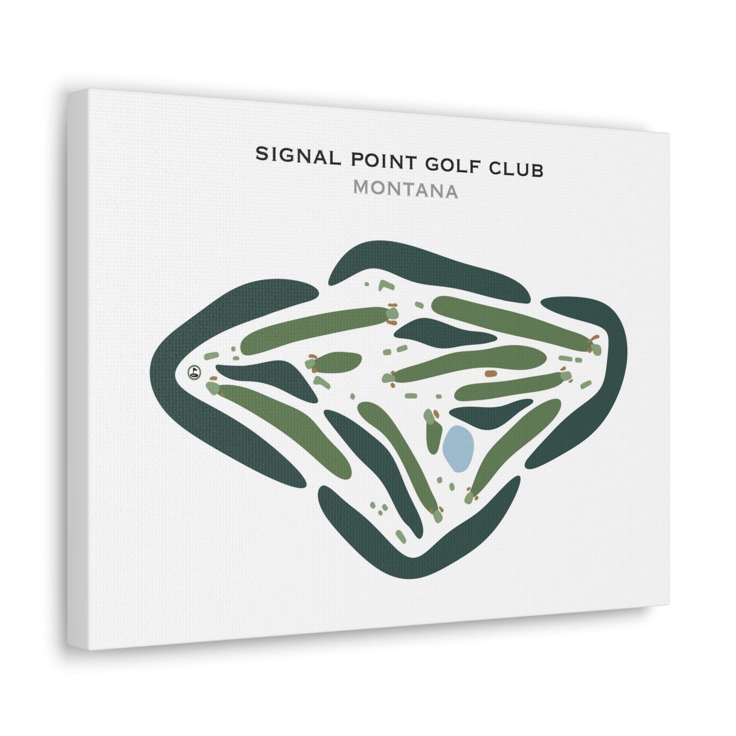Signal Point Golf Club, Montana - Printed Golf Courses