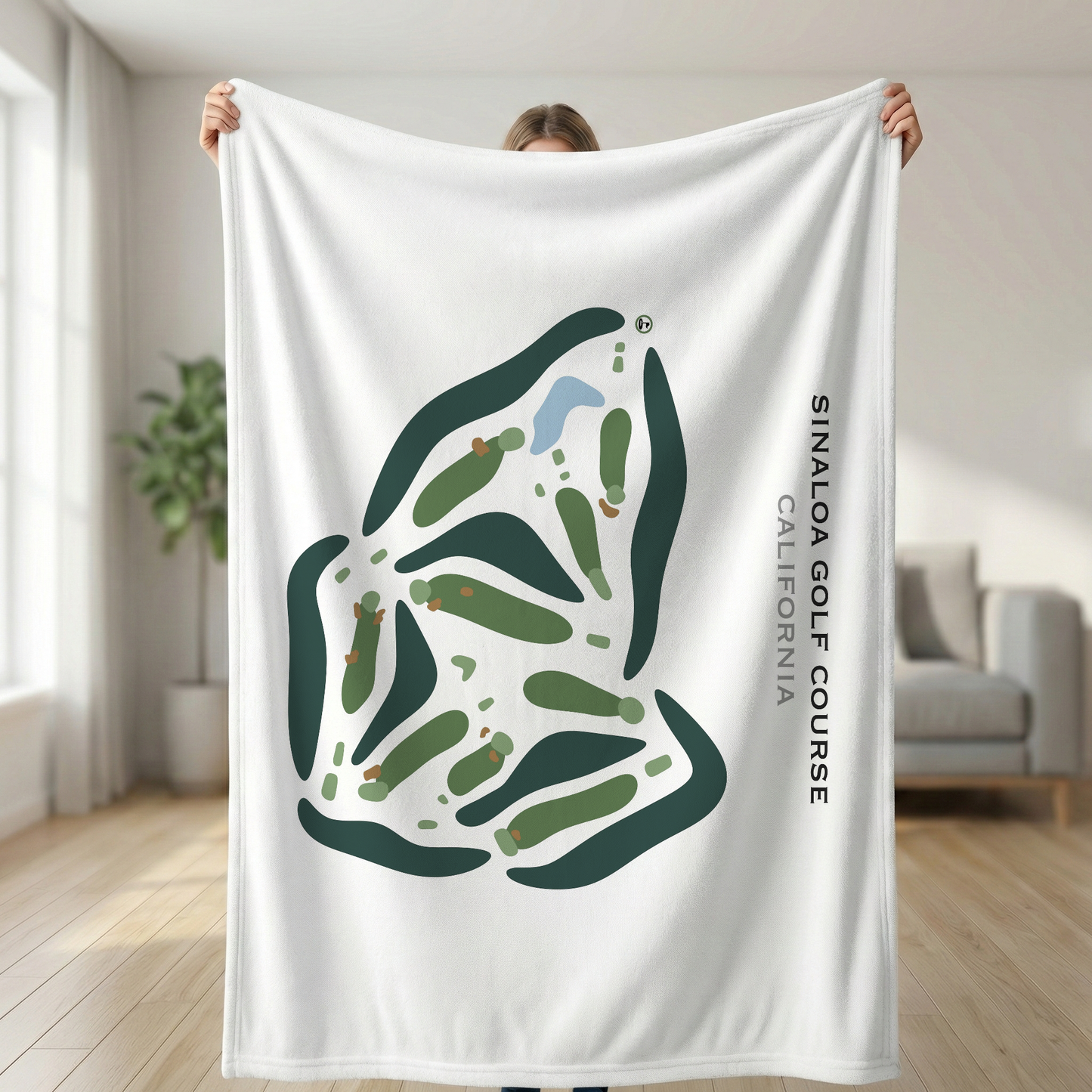 Sinaloa Golf Course, California - Printed Golf Courses