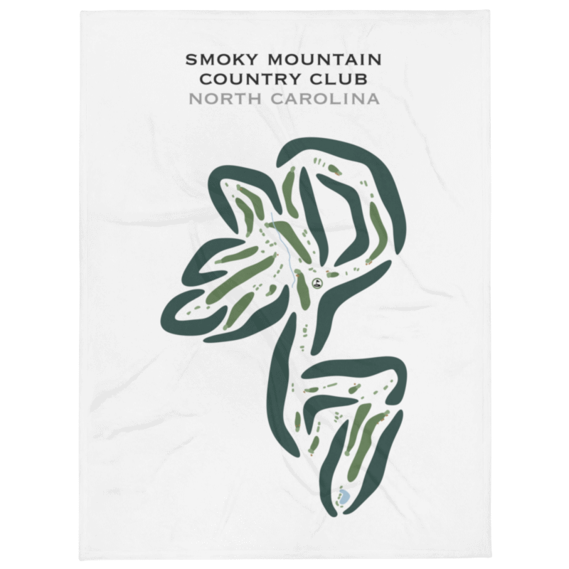 Smoky Mountain Country Club, North Carolina - Printed Golf Courses