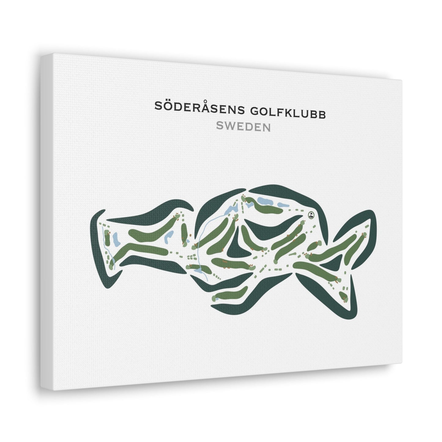 Söderåsens Golfklubb, Sweden - Printed Golf Courses