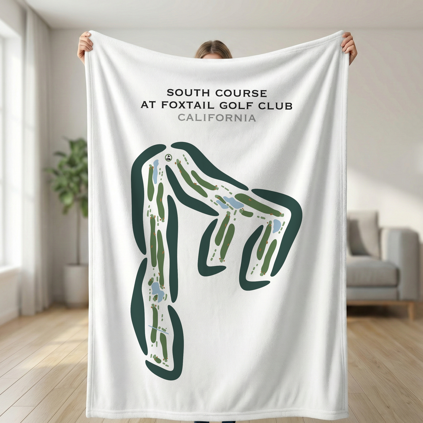 South Course at Foxtail Golf Club, California - Printed Golf Courses