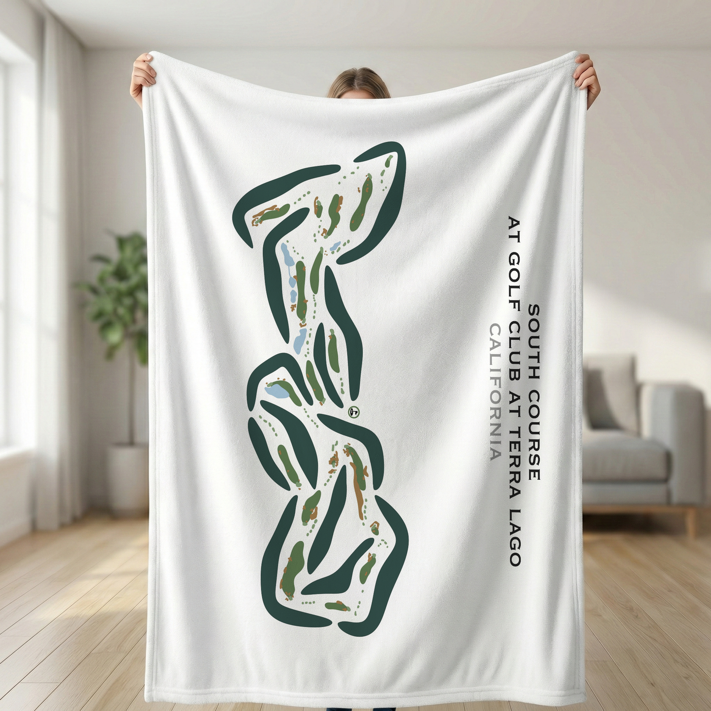 South Course at Golf Club At Terra Lago, California - Printed Golf Courses